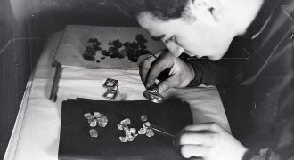 drágakőcsiszoló műhely - 1939