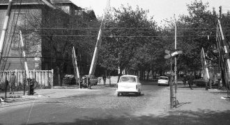 Vasút - sorompó - 1975