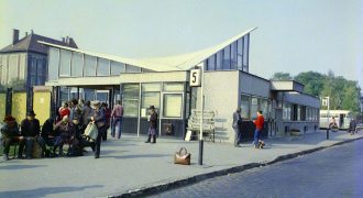 A debreceni autóbusz-pályaudvar 1973-ban