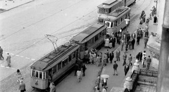 Villamos - közlekedés - 1965