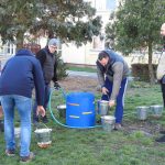 Hajdúböszörmény - óvodai faültetés - 2025. március