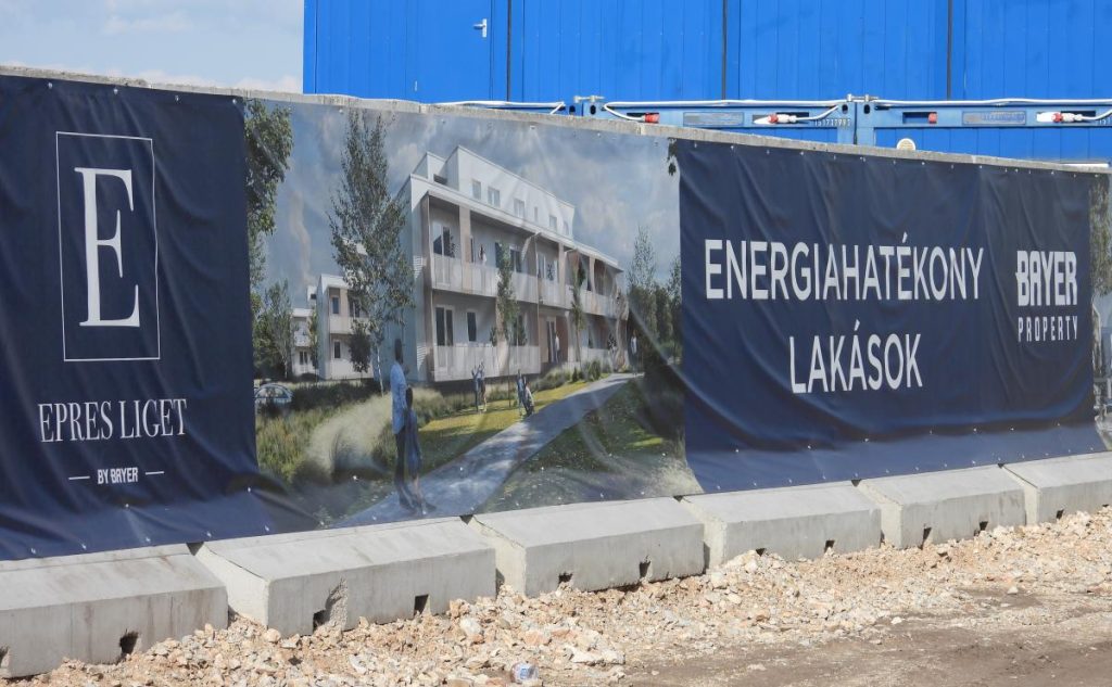 Epres Liget lakópark építése