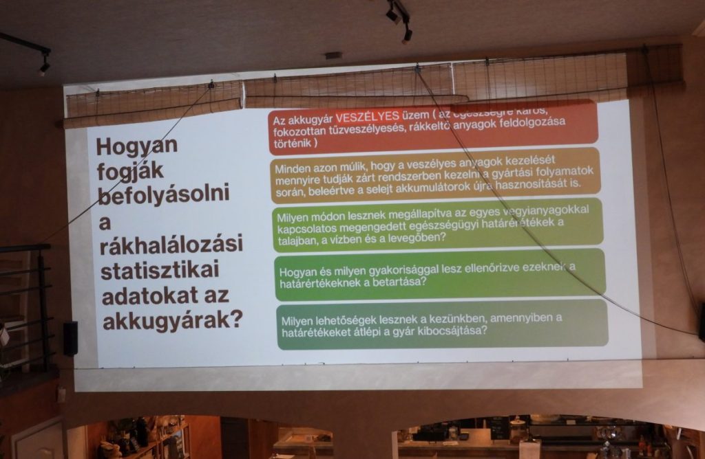 Kerekes László sebész főorvos az akkumulátorgyárak szennyező anyagairól