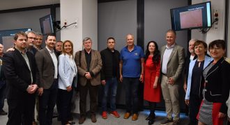 Geörg Spöttle a debreceni Fidesz-irodában