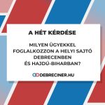 A HÉT KÉRDÉSE