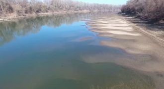Homokpadok a Tisza medrében 2025 márciusában