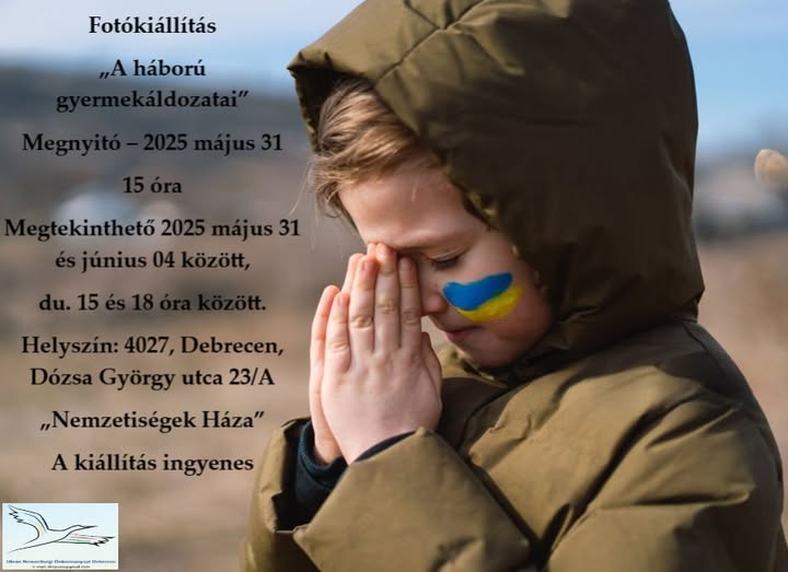 „A háború gyermekáldozatai” kiállítás - 2025. május 31.
