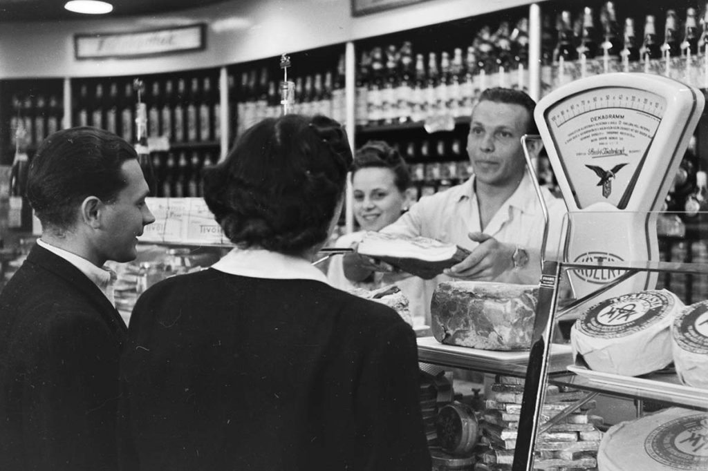 élelmiszerbolt 1949