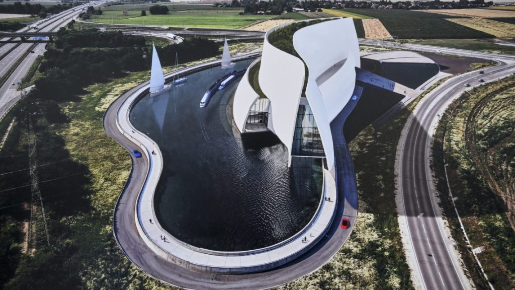 közlekedési múzeum - látványterv