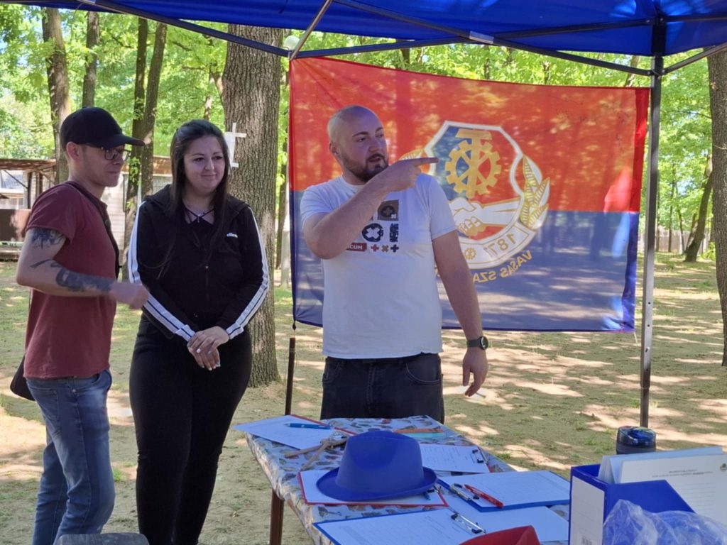 Vasas majális Debrecenben
