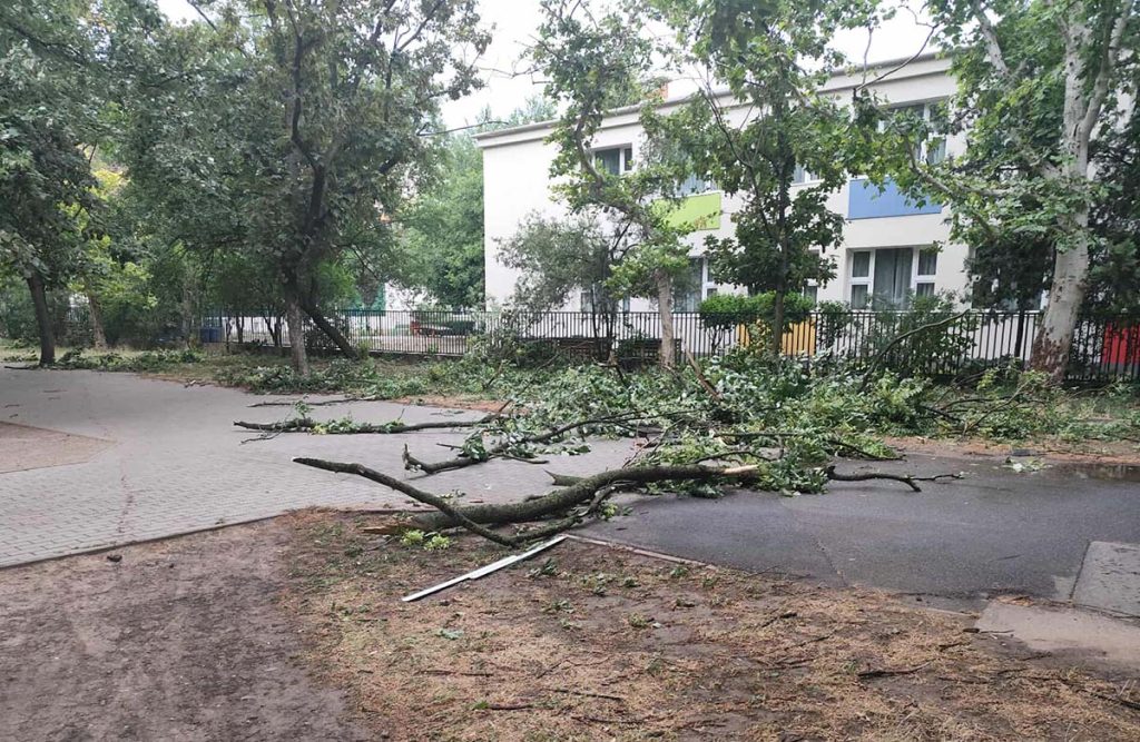 Vihar Debrecenben – 2025. július 7.