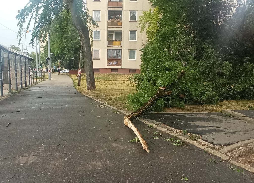 Vihar Debrecenben – 2025. július 7.
