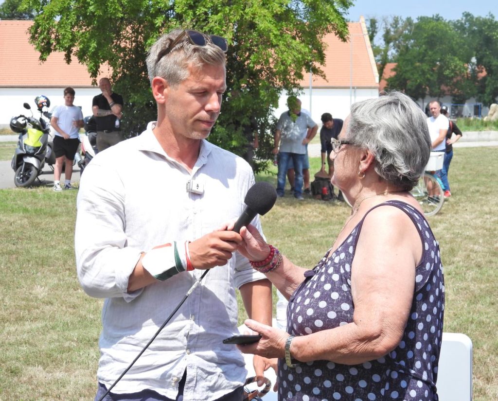 Magyar Péter Hortobágyon - 2025. július 21.