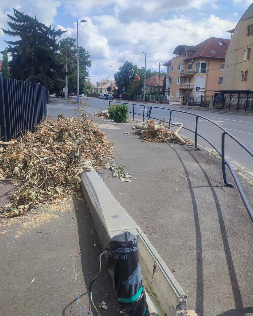 Vihar Debrecenben – 2025. július - Széchenyi utca