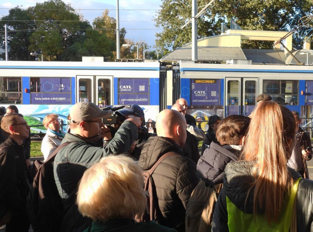 Tüntetés a 106-os vasútvonal bezárása ellen - 2025. október 16.