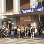 Tüntetés a 106-os vasútvonal bezárása ellen - 2025. október 16.