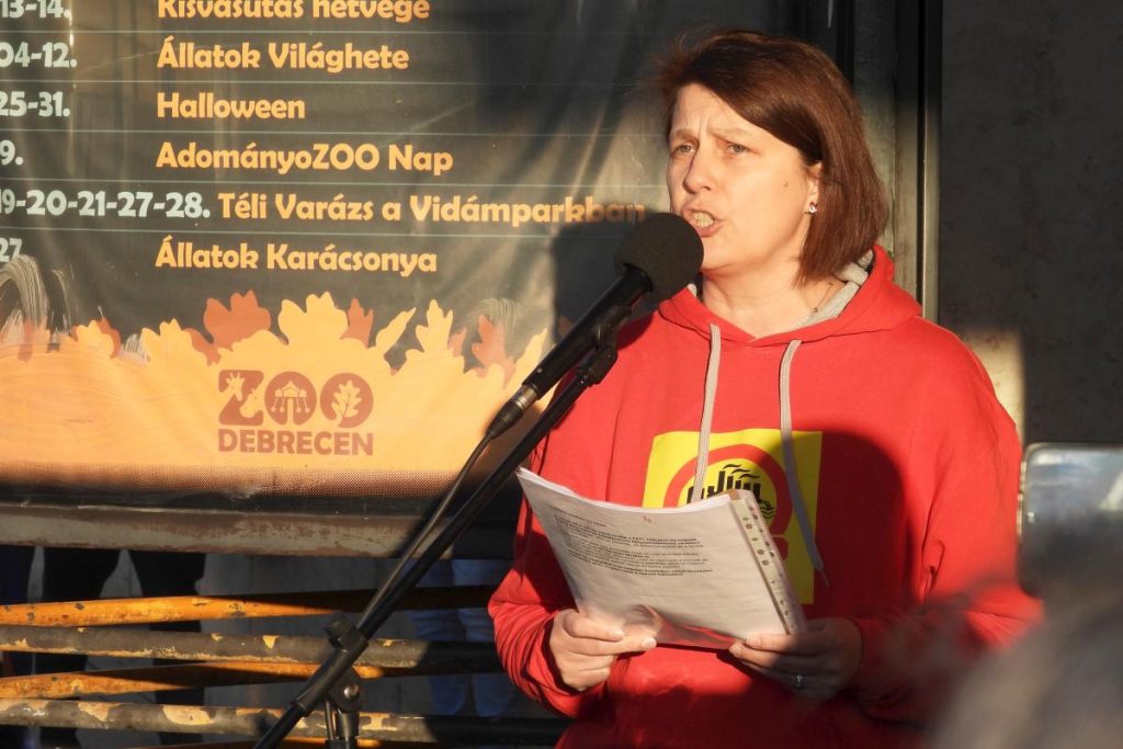 Tüntetés a 106-os vasútvonal bezárása ellen - 2025. október 16.