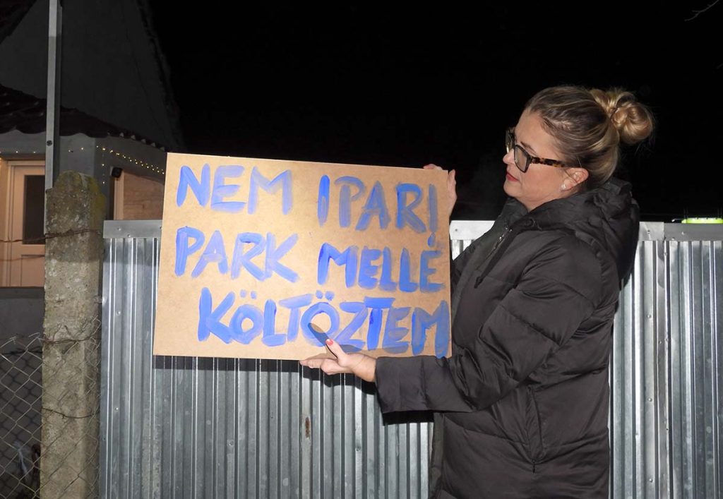 Hajdúsámson -aszfaltüzem - tiltakozás - 2025. november 18.