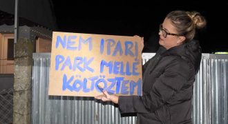 Hajdúsámson -aszfaltüzem - tiltakozás - 2025. november 18.