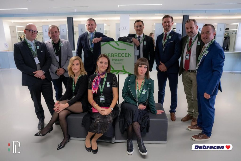 Kálmánczi Miklós Debrecen delegációjában