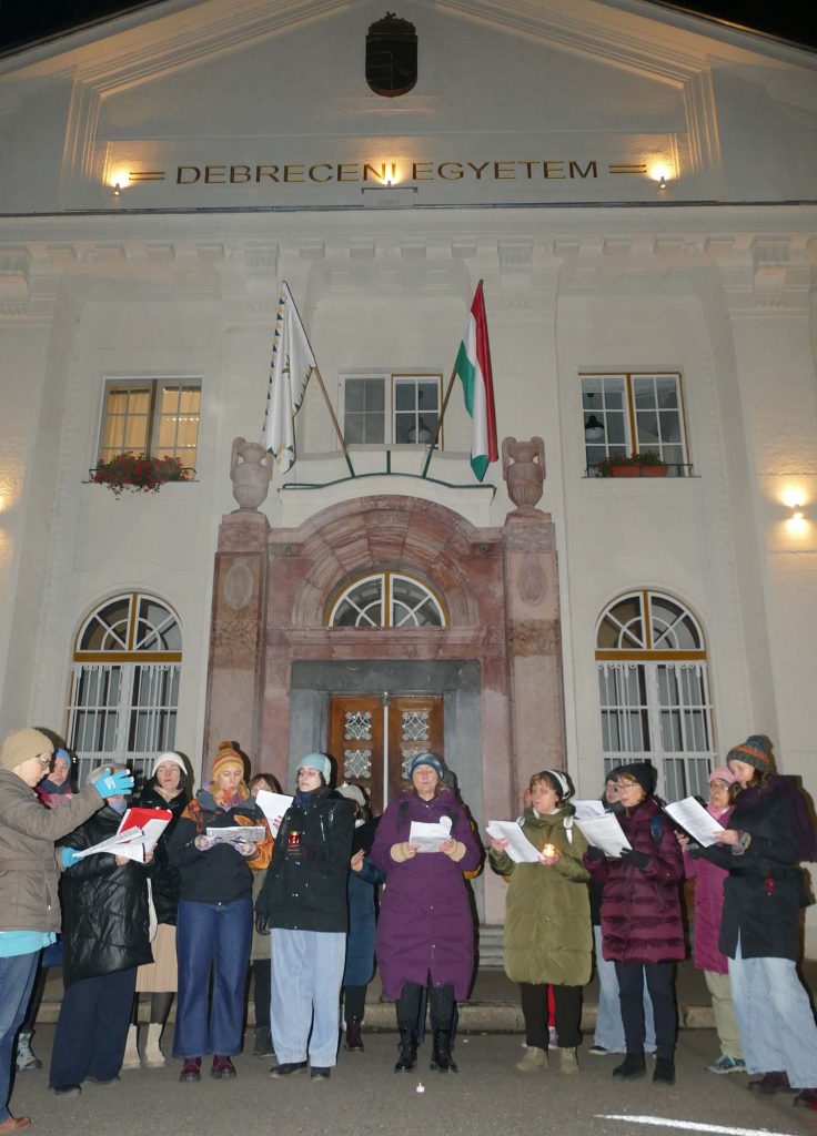 Csecsemőkért énekeltek - Táraság a Szabadságjogokért – Csíkszerda – 2025. december 17.