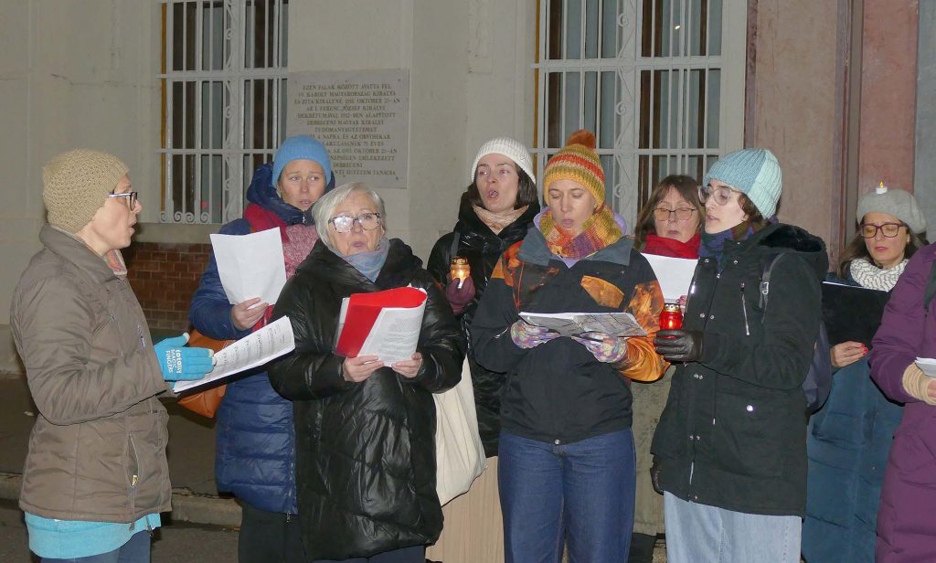 Csecsemőkért énekeltek - Táraság a Szabadságjogokért – Csíkszerda – 2025. december 17.