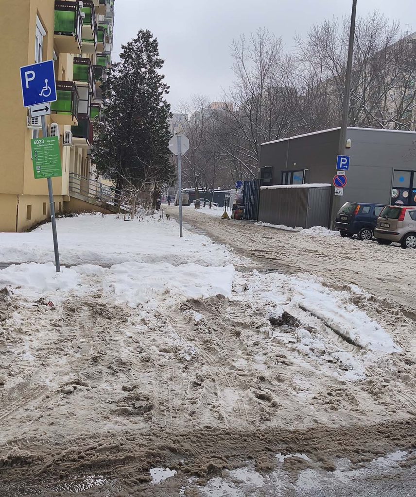 Mozgáskorlátozott parkoló