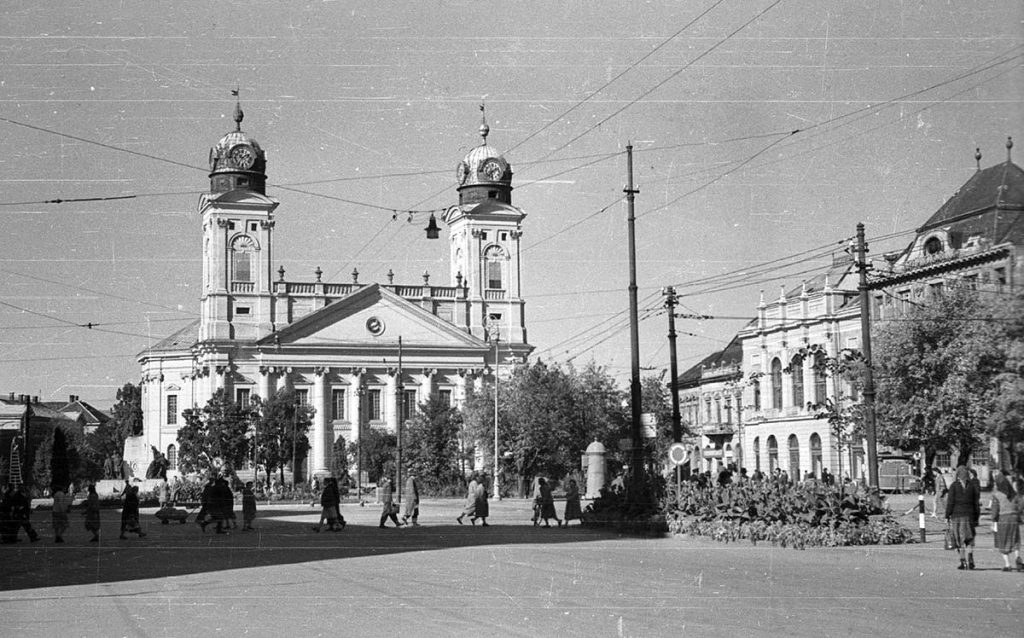 Debrecen Nagytemplom 1958