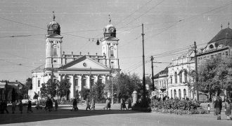 Debrecen Nagytemplom 1958