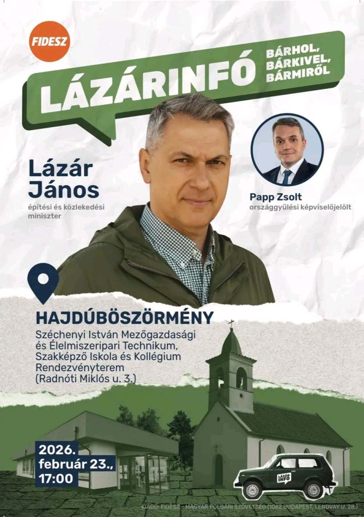 Lázárinfó - Papp Zsolt - Hajdúböszörmény