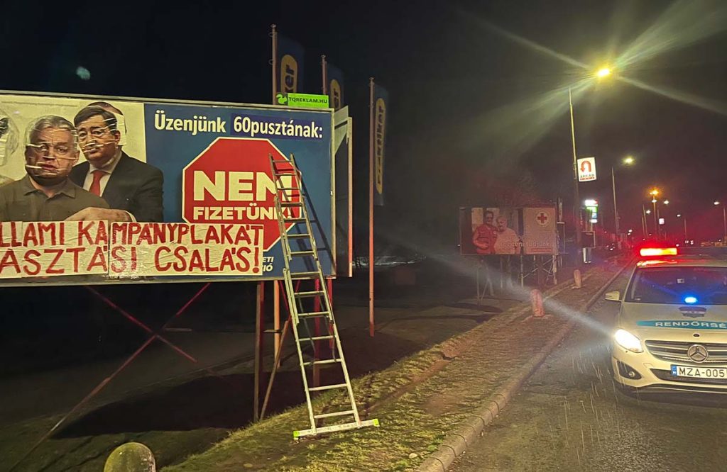 Szabad Pécs - plakát