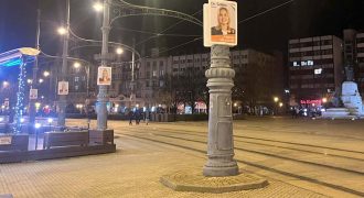 Széles Diána - választási plakát