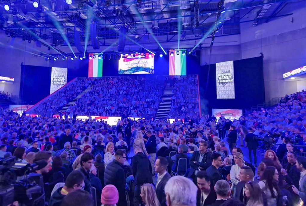 Orbán Viktor DPK békegyűlés 20260307