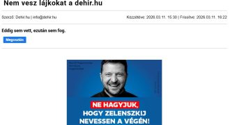 Nem vesz lájkokat az önkormányzati média