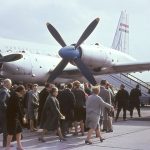 Budapest-Debrecen repülőjárat Malév 1963
