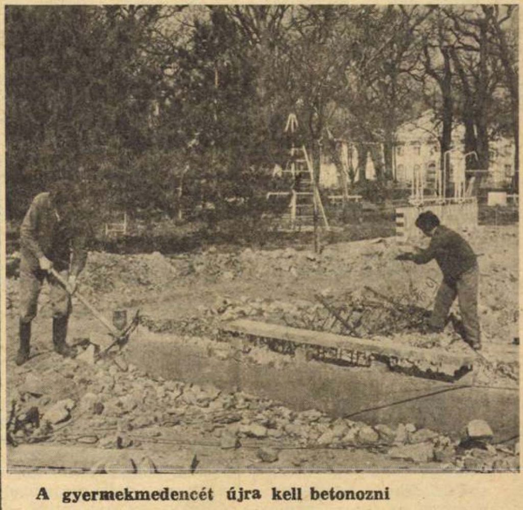 nagyerdei strand 1982