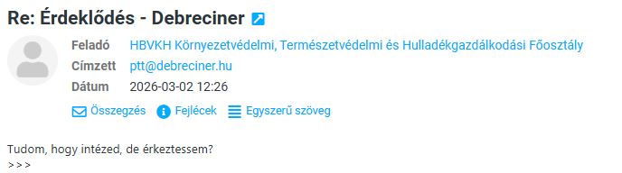 Érkeztessem? - kérdezi a kormányhivatal
