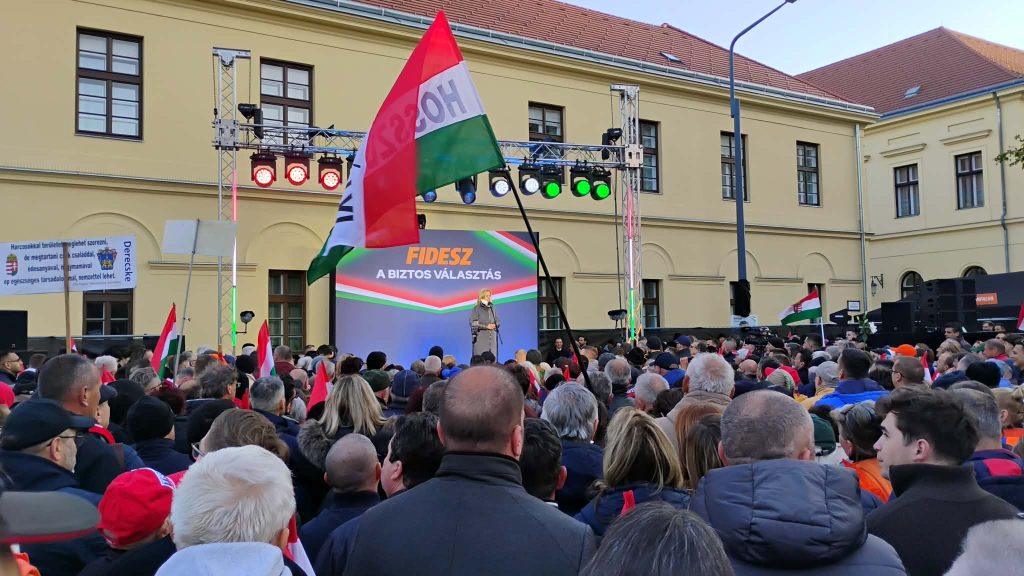Orbán Viktor Debrecenben 20260409