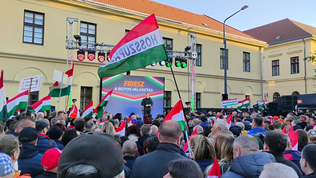 Orbán Viktor Debrecenben 20260409