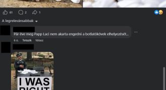 Náci komment Barcsa Lajos oldalán