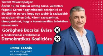 Csige Tamás közleménye