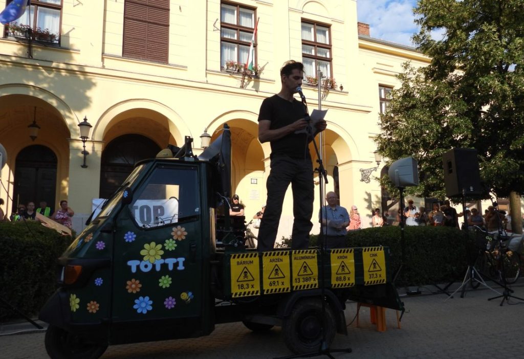 Miakö – akkumulátorgyár – demonstráció – 20260703