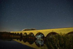 Perseidák és részleges napfogyatkozás megfigyelése Hortobágyról