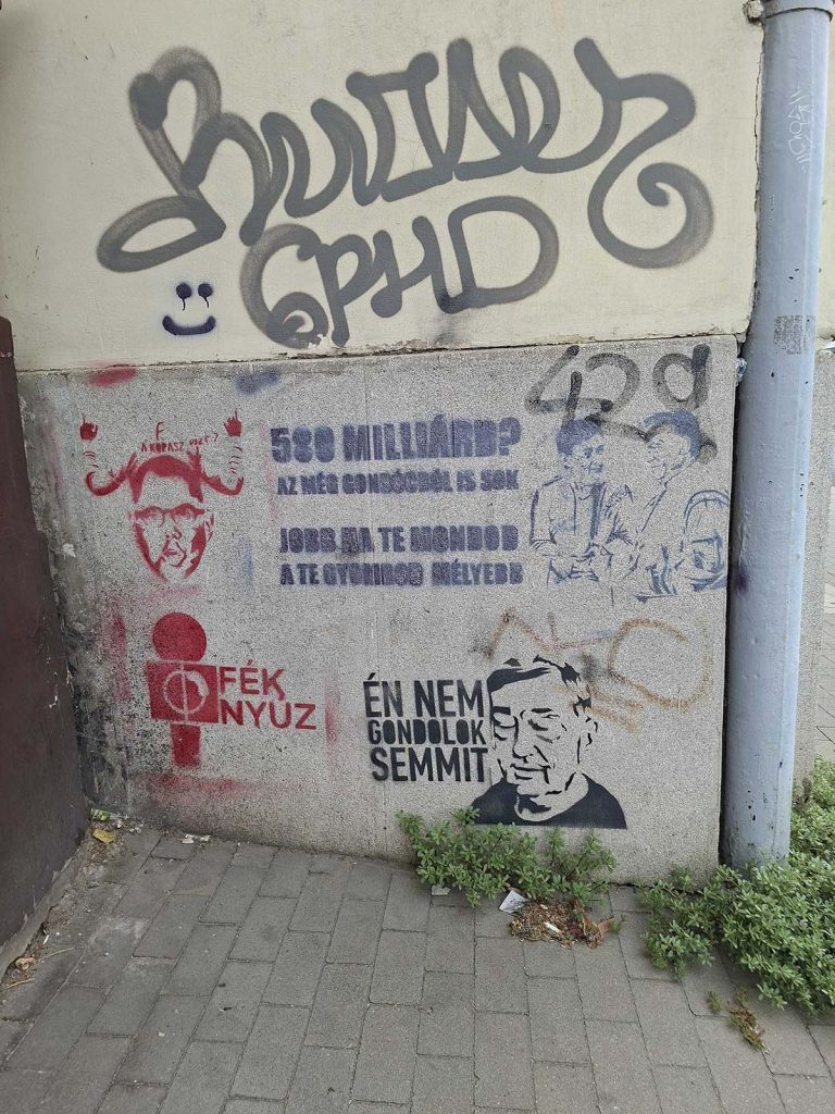 Street art Debrecen - falfirka