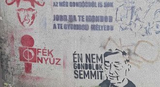 Street art Debrecen - falfirka