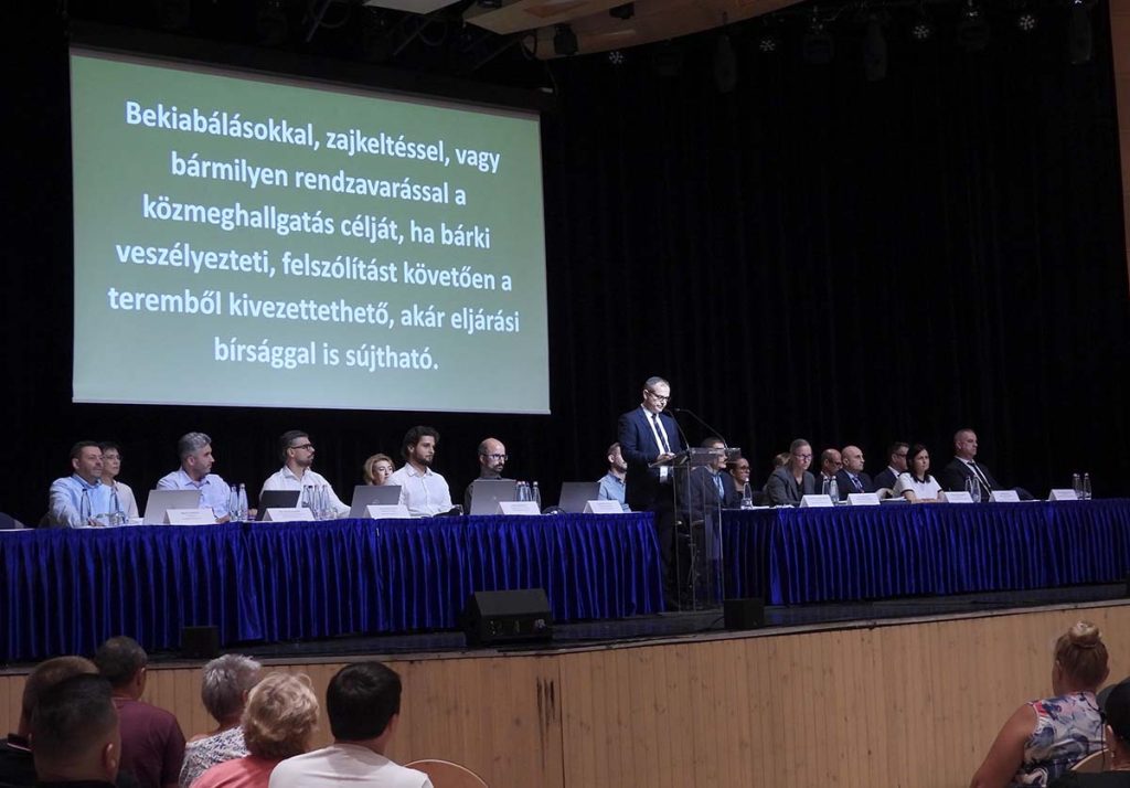 Debreceni közmeghallgatás - akkumulátor - 2026. szeptember 7.