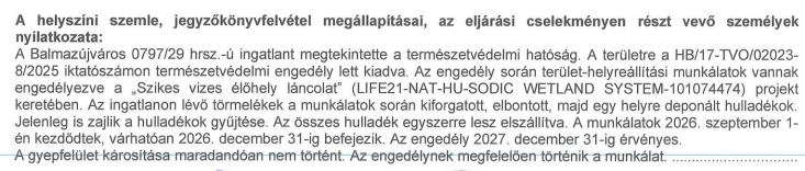 LIFE Projekt a Hortobágyon